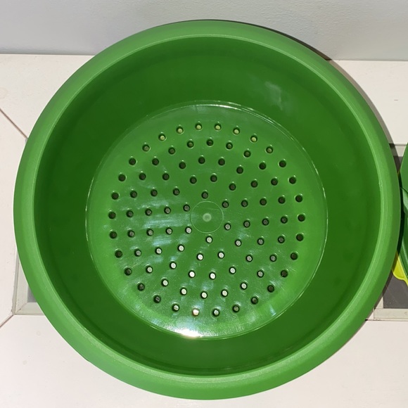 Tupperware Smart Stack Steamer Complete 5 Piece Set Green - Picture 10 of 13
